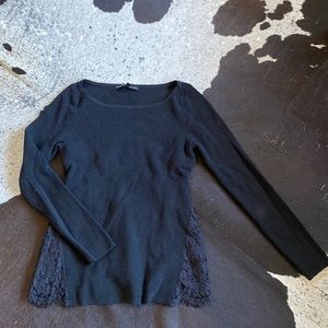Banana Republic Lace Back Sweater
